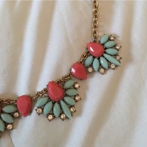 J.Crew statement necklace! Cute colors!